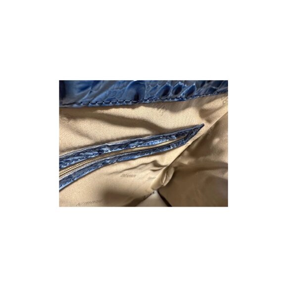 Brahmin Caroline Satchel Blue Serenade Melbourne Leather - Picture 2 of 8